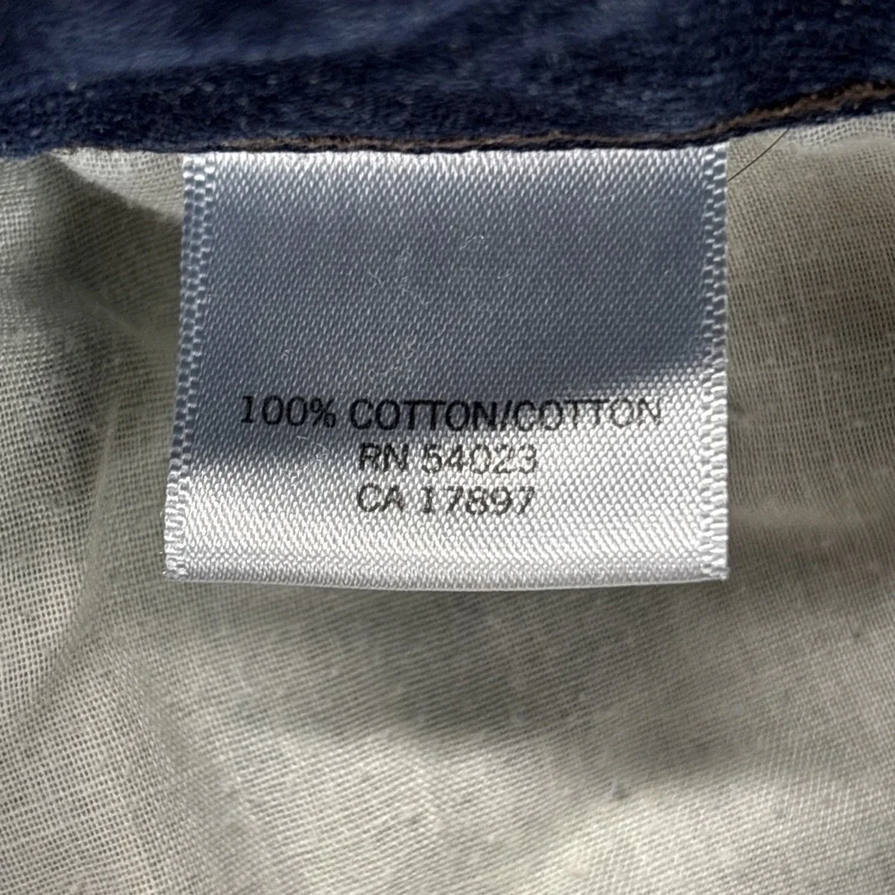 Banana Republic Jeans Mens 32x29 Slim Straight Dark Wash Blue Denim Streetwear